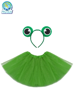 SET RANOCCHIO CERCHIETTO + GONNA BAMBINA